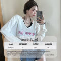 เสื้อครอปผู้หญิง เสื้อยืดเเฟชั่น2022 สําหรับผู้หญิง เสื้อครอป ครอปแขนยาว ครอปผู้หญิง. 