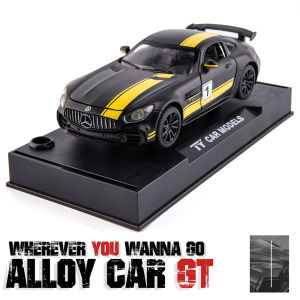 LEO 1:32 Mercedes-Benz GT Alloy Model Car for Kids Toys for Boys Cars Toys for Kids
