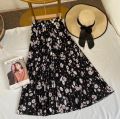 ROK PLISKET FLOWER PREMIUM MOTIP LYLY DAILY MOTIP DAISY MOTIP HANA SKIRT. 
