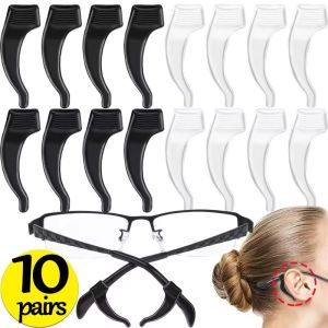 10 Paris Anti-Slip Eyeglass Ear Grips Hook / Elastic Silicone Eyeglasses Retainer / for Eyeglasses Sunglasses Spectacles Glasses