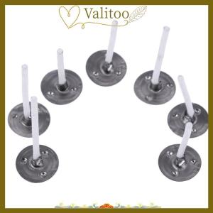 [Valitoo] 100Pcs Candles Mold Wick Tabs Eco-Friendly Candle Sustainer Making pure cotton