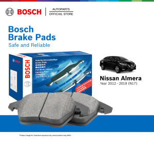 Bosch Front Brake Pads for Nissan Almera N17 (2012 - 2019) 0986AB1049 GDB7742