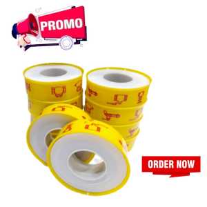 Sealtape Seal Tape Isolasi Anti Bocor Rembes Sealtape Keran Pipa Air Lem Perekat Keran