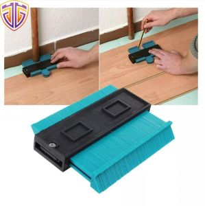 OUDISI 【Ready Stock】 15/25cm Gauge Irregular Contour Gauge Arc Scale Profile Gauge Profiler Profile Contour Gauge Tiling Laminate Edge Shaping Measure Ruler