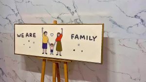 Tranh Gia Đình Hạnh Phúc Tạo Không Gian Yêu Thương Tranh Canvas Tranh Tráng Gương Tranh Trang Trí