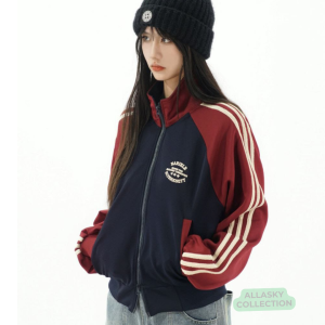 Sweater Anak Cewek Nariele Style Korea Motif Stripe Lengan Panjang