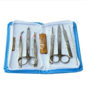 dissecting set 7 pcs for frogs Dissector Microscope Dissecting Tool Kit Stainless Steel For Specimen Making