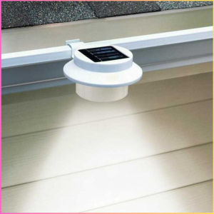 COD TaffLED Lampu Taman Tenaga Surya Solar Panel 3 LED Tangga Pagar Waterproof Warm White terang