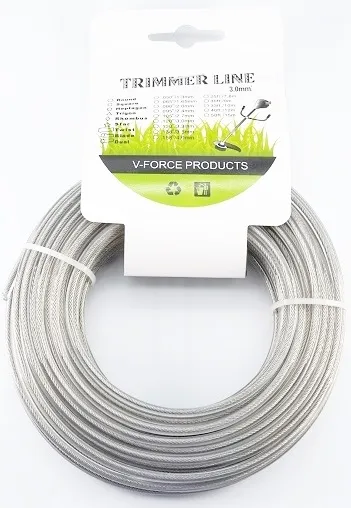 เอ็นตัดหญ้า สลิง 3.0 มม. แบบกลม ยาว 15 เมตร