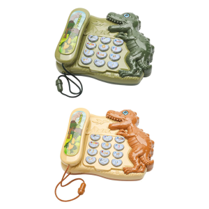 Early Learning Dinosaur Toy With 5 in 1 Functions Story Mode Number Games Telephone Simulator For Children Over 3 Years