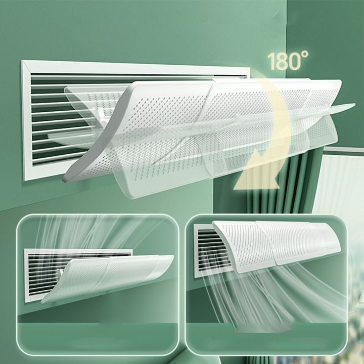 [DHGO] Adjustable AC Air Deflector for Ceiling Vents Improves Airflow ...