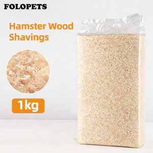 1kg Natural Hamster Sawdust Premium Aspen Wood Chips Shaving Hamster Bedding