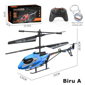Helikopter Remote Control 25 Channel RC Helicopter Pesawat Terbang dengan Lampu Berwarna