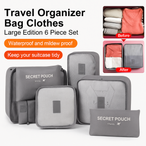 Travel Accessories Travel Goods Multifunction Organizer Bag Extra Large Space Honeycomb Grid Dustproof