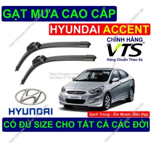 Gạt Mưa Bền Đẹp Kính Lái Hyundai Accent Cặp Gạt Mưa Kính Lái Hyundai Ac.cent Có Đủ Size Cho Các Đời Xe Hyun.dai Accent