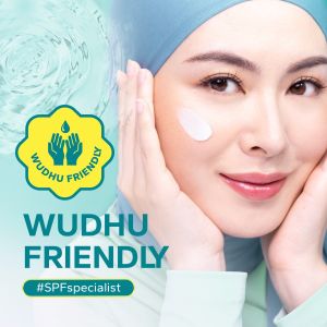 Amaterasun UV Water Barrier SPF 35 PA++++ Sunscreen Sun Screen Wudhu Friendly Real SPF Sunblock Wajah