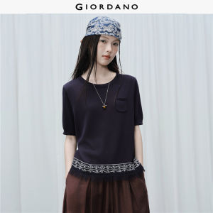 Giordano Women Women Round Neck Knitwear Free Shipping 18356308