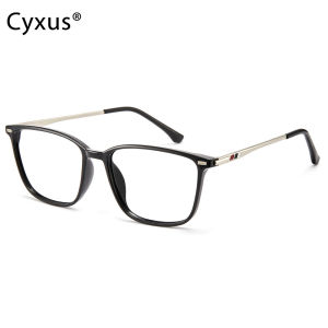 Cyxus Anti Radiation Glasses For Men Computer Glasses For Men Anti Blue Light Eyeglasses Women Flexible TR90 Frame Gaming Glasses Protection Reduce Eye Strain 8208