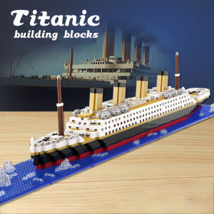 Titanic Building Block Toy Assembly Particle Children Development Education Collection Toys Puzzle Boys And Girls Birthday Gifts Kids toys 6 Years Old And Above
