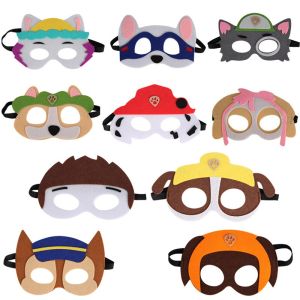 10ชิ้นของ Paw Patrol หน้ากาก Feltmasks ของเล่นเด็กการ์ตูนการกระทำตุ๊กตาเด็กคริสต์มาสฮาโลวีนวันเกิดอุปกรณ์ตกแต่งของขวัญ