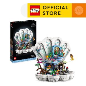 LEGO Disney Princess 43225 The Little Mermaid Royal Clam Shell Building Set (1  808 Pieces)