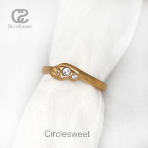 Cincin Perempuan Simple Anti Karat dan Luntur Eka Swasa SCP0129