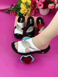[Free Shipping] WomenS Sandals For Mothers Ladies Summer Non-Slip Soft-Soled Comfortable Shoes For Middle-Aged And Elderly Women WomenS Large-Size Grandma Shoes