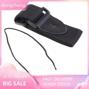 dongcheng สายกีตาร์อเนกประสงค์68ซม.-124ซม. สายไนลอนปรับได้พร้อมหนัง PU