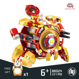 Dynamic zone Wrecking Ball Building Block Puzzle Game Compatible Lego Building Blocks Boy Overwatch Series