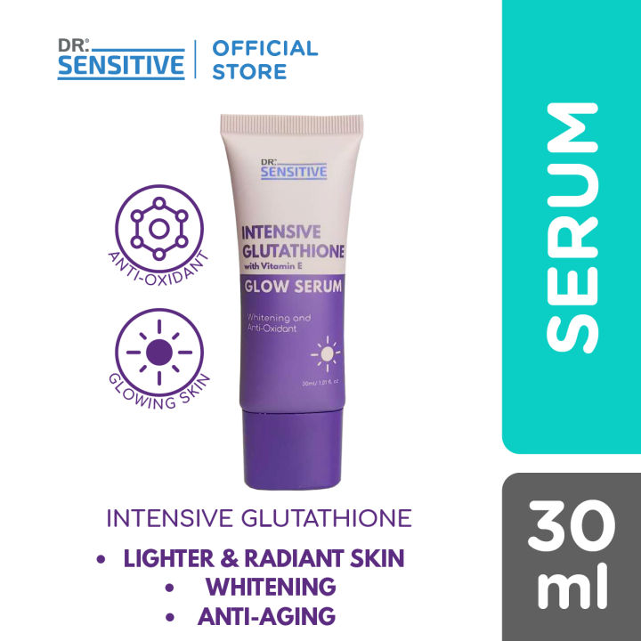 Dr. Sensitive Intensive Glutathione Glow Serum With Vit E 30mL