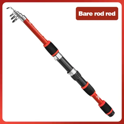 1.8M Fishing Rod Full Set Telescopic Fishing Rod 6 Sections Fishing Reel Fishing Accessories Kit Set