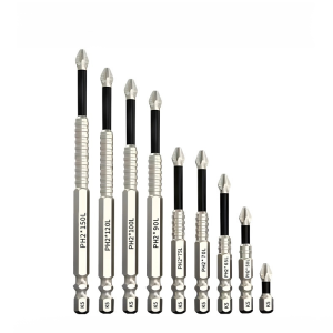 Screwdriver Non-slip and Impact Resistant Batch Head Set Practicality Phillips Head Multifunction