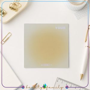 BF-A102 Sticky Notes Gradasi Polos Isi 50 Lembar Alat Tulis Kantor Sekolah / Tempelan Kertas Catatan