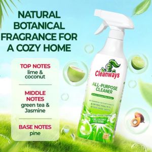 【MY Girl】Cleanways All-Purpose Cleaner Lime & Coconut Plant Extract 99.9% Antibacterial Safety Clean