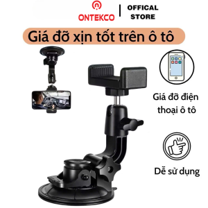 Giá đỡ điện thoại xoay 360 độ thông dụng gắn kính chiếu hậu Taplo xe hơi chăc chắn ONTEKCO