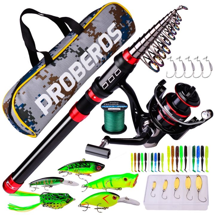 Fishing rodsetOriginal fishing rod and reel set Fishing rod set 1.8m ...