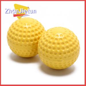 zhanjietun 9 Greater PU ลูกบอลเบสบอลนุ่มภายในซอฟท์บอลฝึกเบสบอล