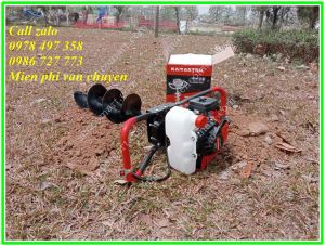 Máy đào lỗ trồng cây cực khỏe