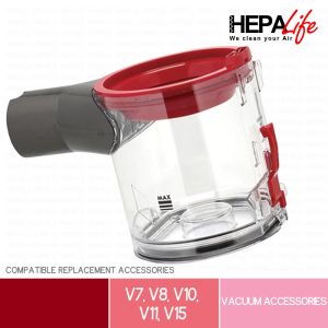 V8 Compatible Dustcup – Hepalife