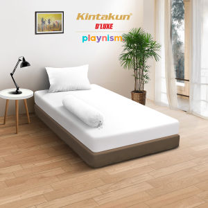 Kintakun Sprei Fitted 120x200 Polos Aesthetic Dluxe Tinggi 25cm Playnism Seprai Kosan Extra Single - Varian Warna