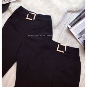 Quần baggy nữ đai khuyết xưởng may ngọc anh