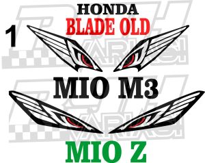 STIKER MATA ELANG rinnegan sasuke | rinnegan sharingan LAMP RITING SENJA YAMAHA MIO M3 MIO Z | HONDA BLADE TRANSFARAN
