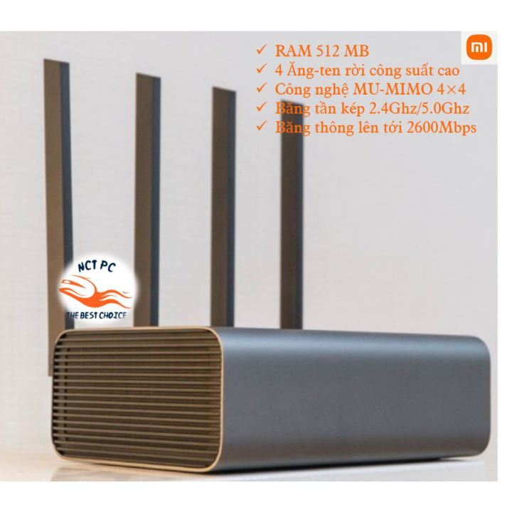 Router Wifi Xiaomi 3 Pro R3P cấu hình cao AC2600 chịu tải cực cao [Rẻ ...