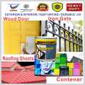 L6669 SUNRISE YELLOW 1L ( 1 LITER ) HEAVY DUTY High Gloss Finish Paint for Wood & Metal ( Fast Dry / Good Coverage ). 