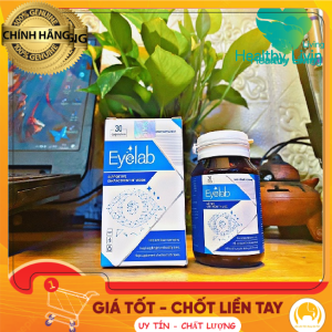 [COMBO 3 HỘP] EYELAB Viên Uống Hỗ Trợ Bổ Mắt Tăng Cường Và Phục Thị Lực An Toàn Giúp Đôi Mắt Sáng Khỏe Hộp 30 Viên HT