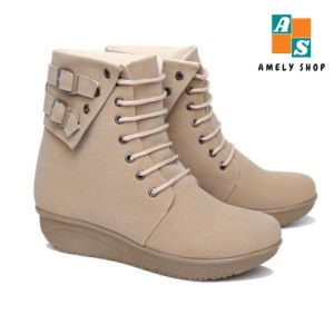 Sepatu Boots Fashion Wedges Wanita - Capilari XOP 510
