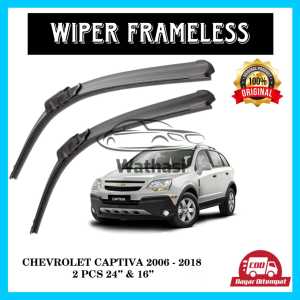 Wiper Frameless Chevrolet Semua Jenis Wiper Mobil 1 Set Kanan Kiri - Wathasi