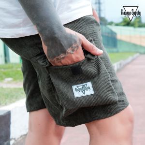 Celana corduroy pria wanita mewah Terbaru bahan katun corduroy