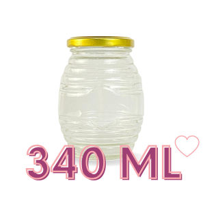 Be My Valentine Mini Glass Jar | Toples Kaca Tutup Stainless | Jar Bumbu | Jar Madu