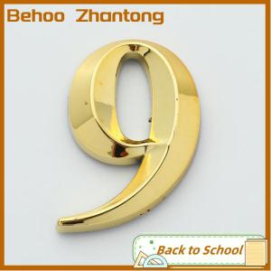 Behoo 1pc Height 5cm en Home Sticker Address Door Label Modern House Number